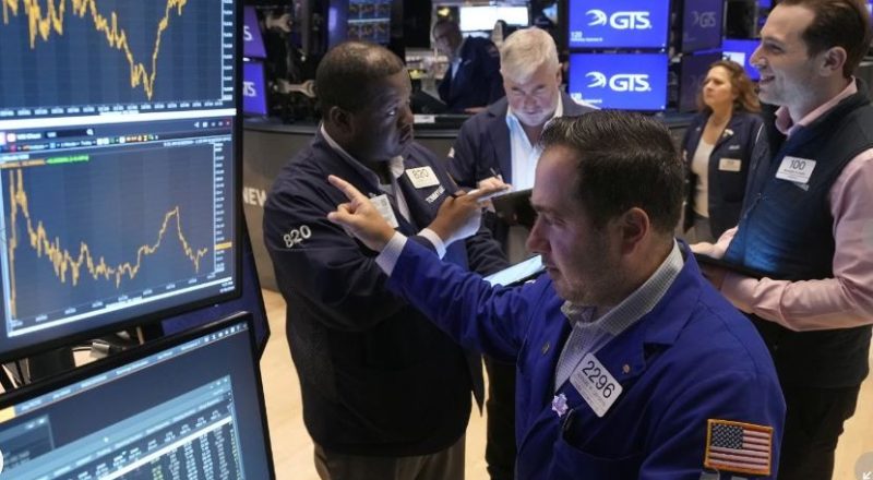 wall street dibuka turun